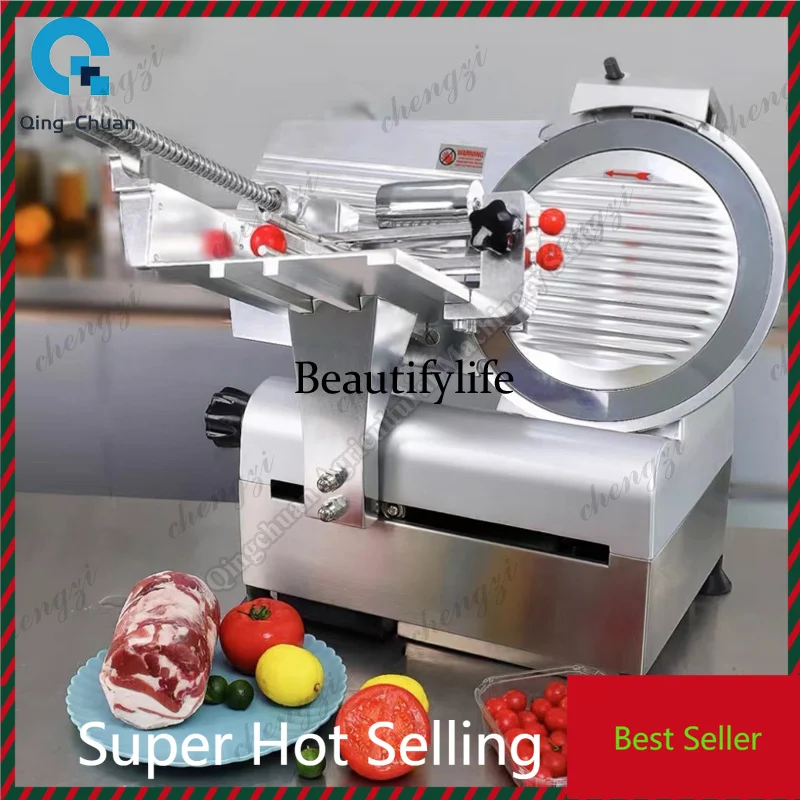 K182 Meat Slicer 8/10 Inch Semi-automatic Electric Cutting Lamb Commercial Roll Fat Beef Frozen Meat Machine
K182 Meat Slicer 8/10 Inch Semi-automatic Electric Cutting Lamb Commercial Roll Fat Beef Frozen Meat Machine
