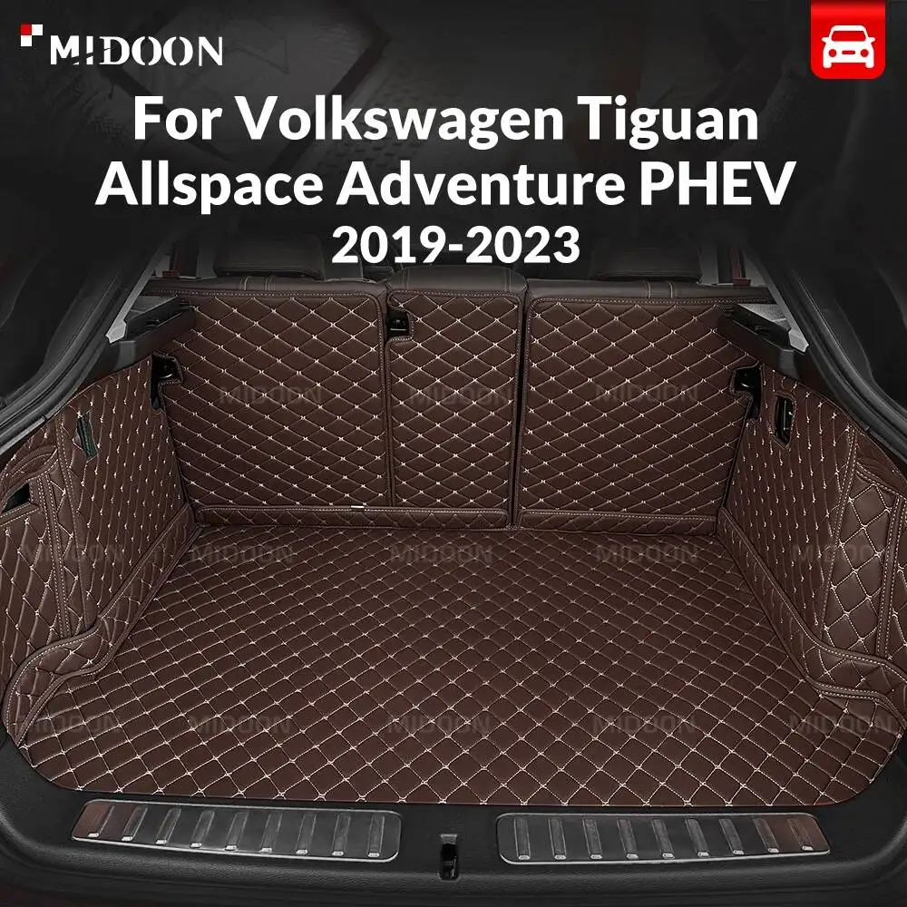 Автомобильный коврик для багажника с полным покрытием для VW Tiguan Allspace Adventure PHEV 2019-2023, защитный коврик для багажа, аксессуары для интерьера
Автомобильный коврик для багажника с полным покрытием для VW Tiguan Allspace Adventure PHEV 2019-2023, защитный коврик для багажа, аксессуары для интерьера