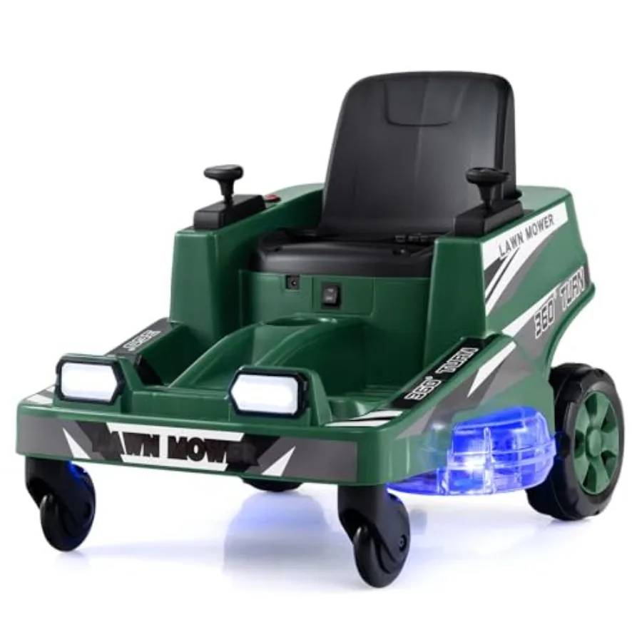 Ride on Lawn Mower for,12V Toddler Electric Car with 0° Twist and Turn, Dual Control Sticks, LED Lights, Outdoor Ride on Toy Gi
Ride on Lawn Mower for,12V Toddler Electric Car with 0° Twist and Turn, Dual Control Sticks, LED Lights, Outdoor Ride on Toy Gi