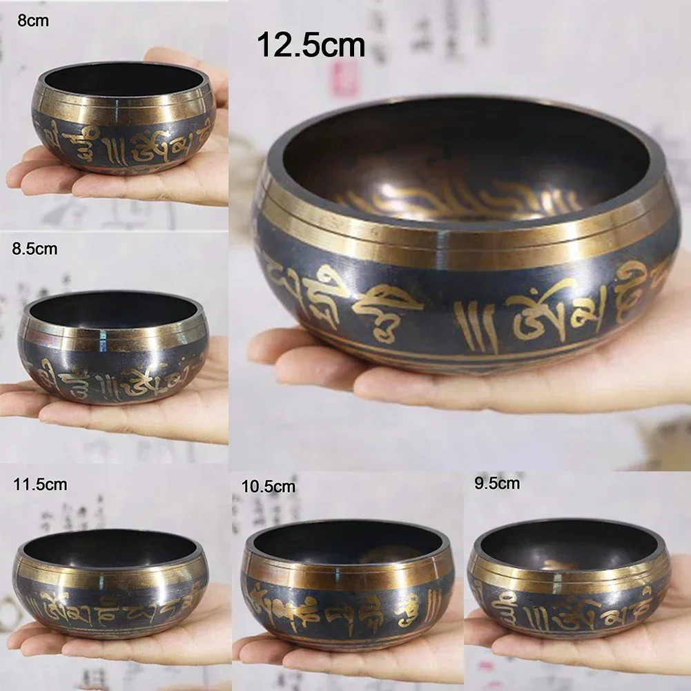 1pc Singing Bowl Set With Sticks Gift 8/8.5/9.5/10.5/11.5/12.5cm Singing Bowl Set For Meditation Yoga Relaxation Gifts
1pc Singing Bowl Set With Sticks Gift 8/8.5/9.5/10.5/11.5/12.5cm Singing Bowl Set For Meditation Yoga Relaxation Gifts
