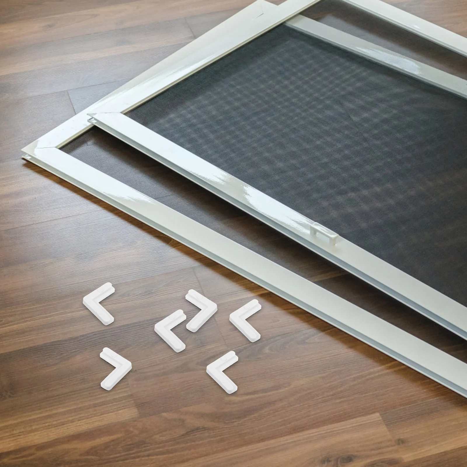 10pcs Plastic Window Corner Braces 90 Degree Right Angle Brackets For Screen Frame Repair Small L Brackets Window Screen Frame
10pcs Plastic Window Corner Braces 90 Degree Right Angle Brackets For Screen Frame Repair Small L Brackets Window Screen Frame