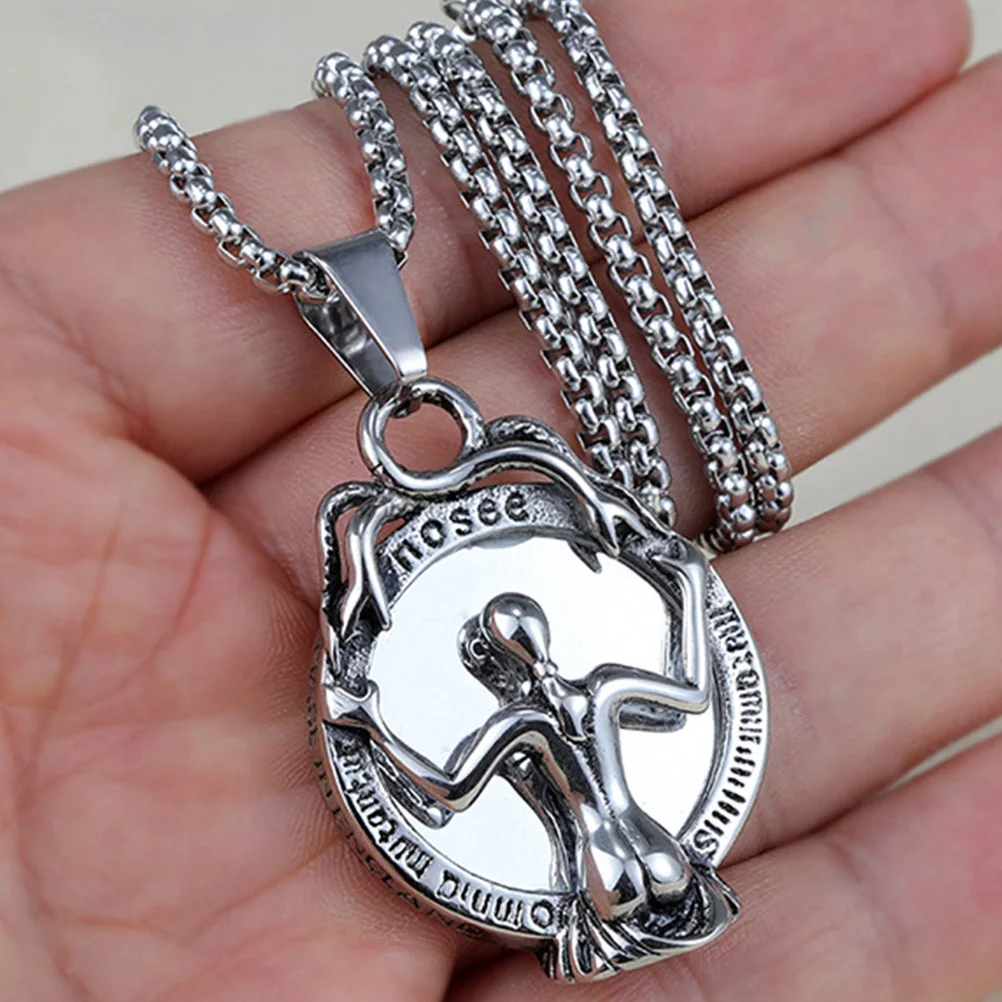 2Pcs Women Pendant Necklace Unique Fun Shape Hip Hop Style Stainless Steel Bright Finish Lightweight Comfortable for Any
2Pcs Women Pendant Necklace Unique Fun Shape Hip Hop Style Stainless Steel Bright Finish Lightweight Comfortable for Any