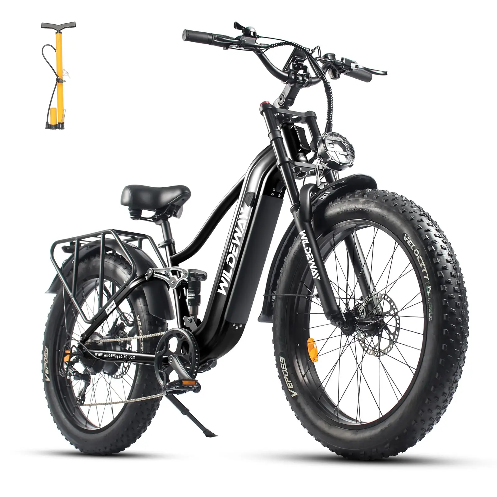 1300W Electric Bike for Adults Long Range 32MPH with 48V 20Ah Battery 26x4 Fat Tire Ebikes Full Suspension Mountain Bike 7-Speed Hydraulic Brake Delivery Commuting Bicycle 2 Seat
1300W Electric Bike for Adults Long Range 32MPH with 48V 20Ah Battery 26x4 Fat Tire Ebikes Full Suspension Mountain Bike 7-Speed Hydraulic Brake Delivery Commuting Bicycle 2 Seat