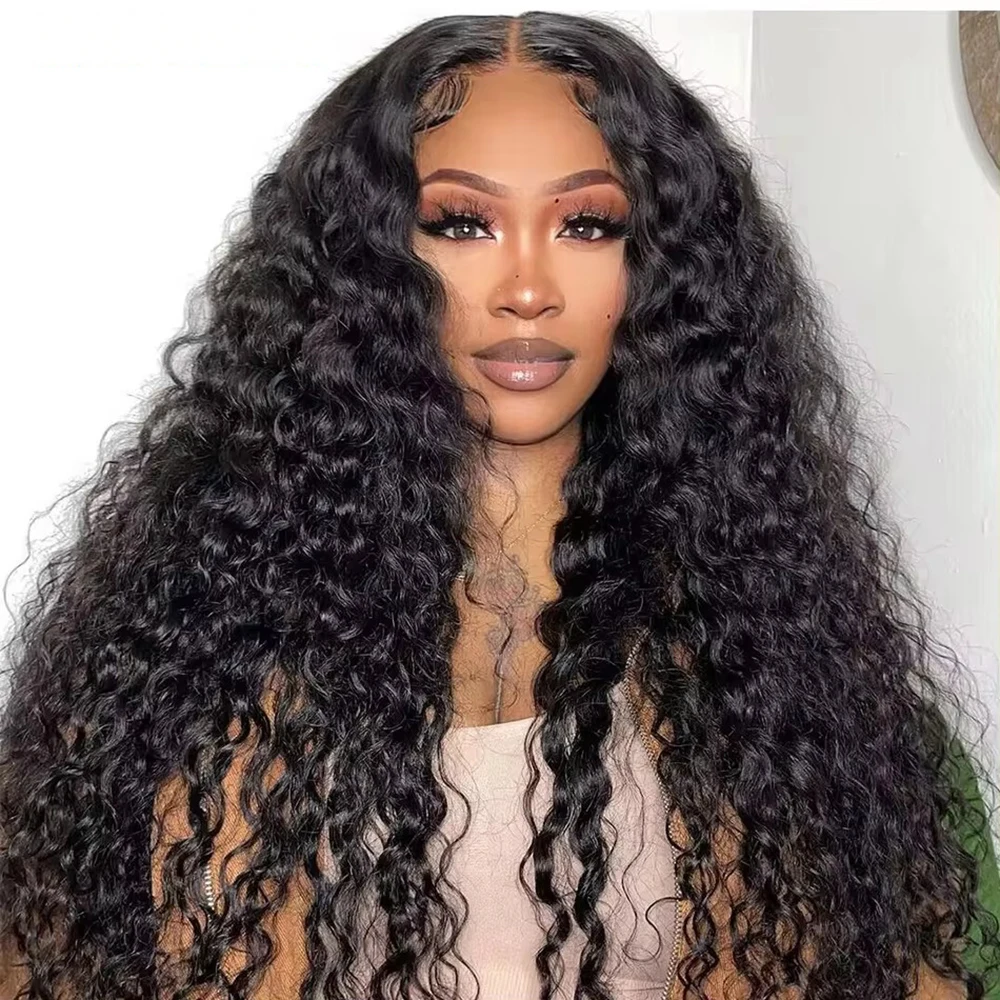 40 Inch Deep Wave 13x6 HD Lace Frontal Wigs 250 Density Curly Transparent Lace Front 100% Human Hair Wig Brazilian For Women
40 Inch Deep Wave 13x6 HD Lace Frontal Wigs 250 Density Curly Transparent Lace Front 100% Human Hair Wig Brazilian For Women