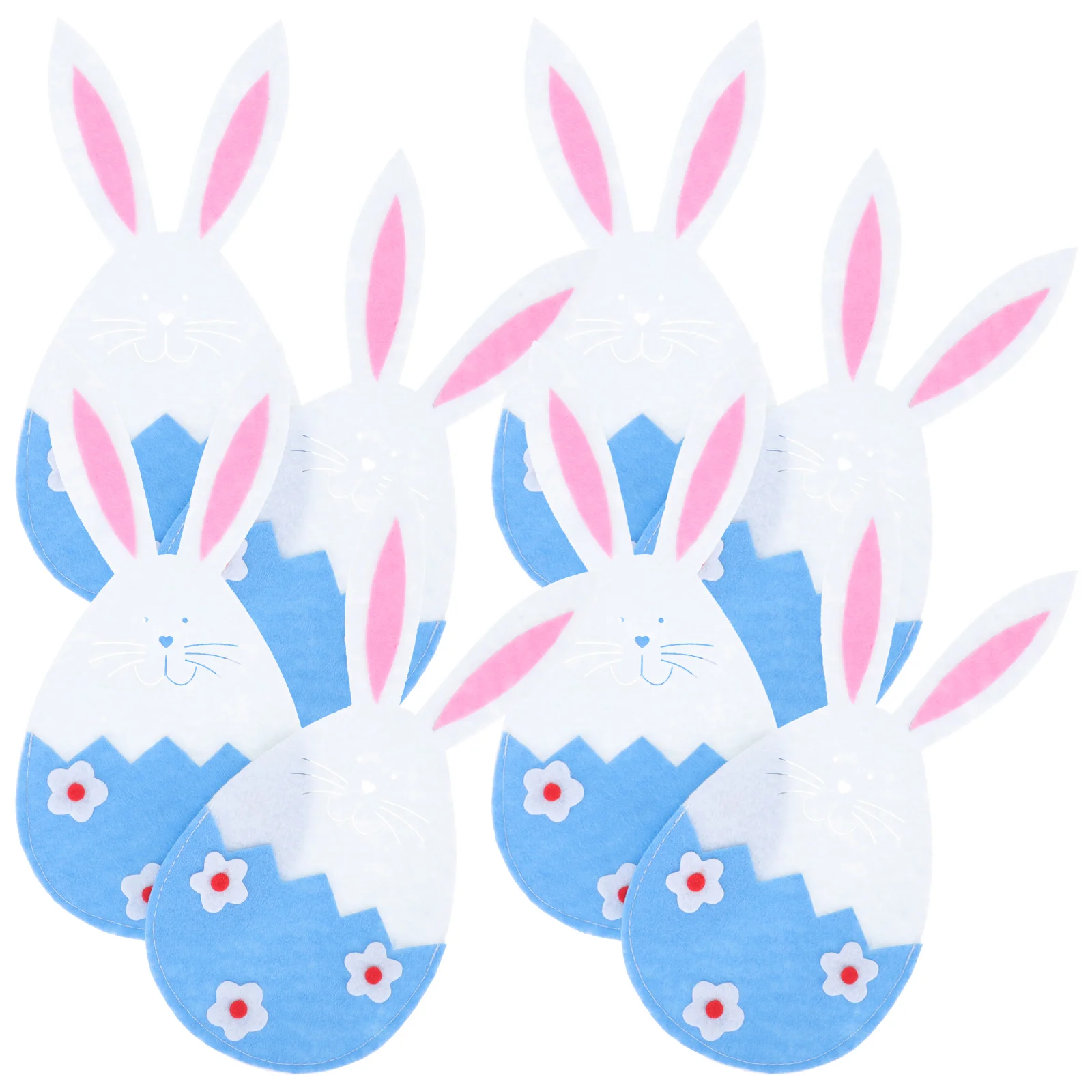 8 Pcs Rabbit Shape Cutlery Bags Easter Fork Bag Blue Party Favor Banquet Dining Decor Home Restaurant Storage 
8 Pcs Rabbit Shape Cutlery Bags Easter Fork Bag Blue Party Favor Banquet Dining Decor Home Restaurant Storage
