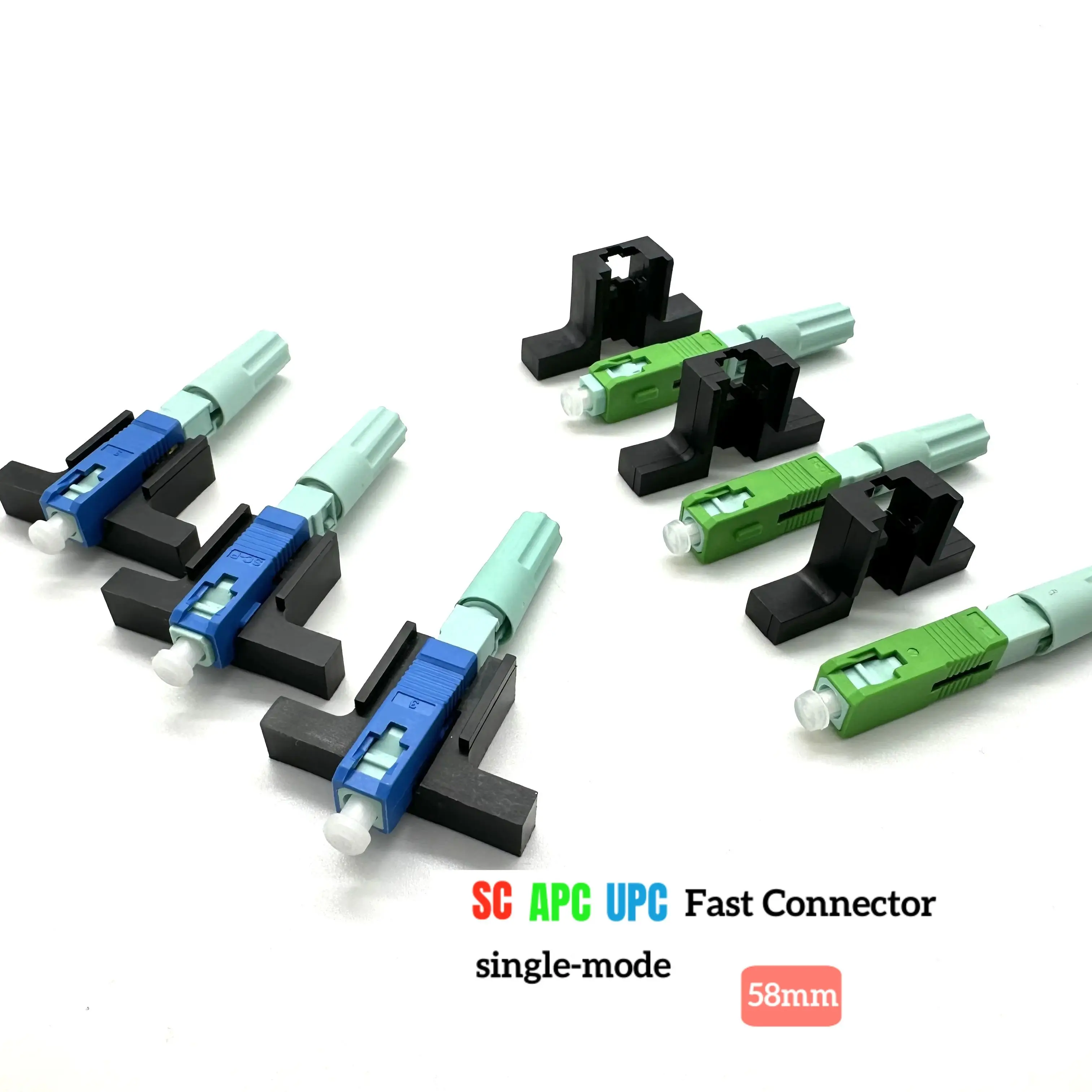 FTTH 58 мм блок фиксированной длины LX58 одномодовый SC APC UPC быстрый разъем FTTH инструмент оптоволоконный быстрый разъем 10/20/50 шт./лот
FTTH 58 мм блок фиксированной длины LX58 одномодовый SC APC UPC быстрый разъем FTTH инструмент оптоволоконный быстрый разъем 10/20/50 шт./лот