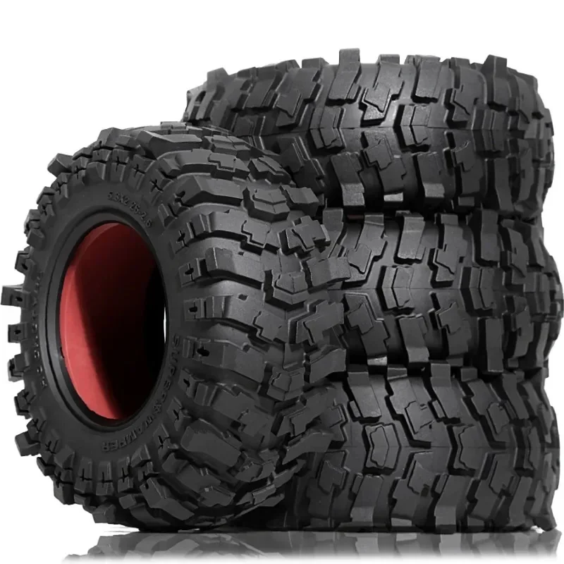 4pcs 132mm 2.6" Rubber Tire Wheel Tyre for 1/8 1/10 RC Crawler Car Axial SCX10 Wraith RR10 Capra TRXS TRX4 YK4082 YK4102
4pcs 132mm 2.6" Rubber Tire Wheel Tyre for 1/8 1/10 RC Crawler Car Axial SCX10 Wraith RR10 Capra TRXS TRX4 YK4082 YK4102