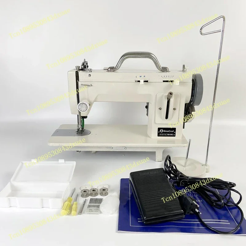 Electric Portable Thick Material Sewing Machine Walking Foot Zigzag Stitch 9inch Arm Leather And Heavy-Duty Sewing Machine
Electric Portable Thick Material Sewing Machine Walking Foot Zigzag Stitch 9inch Arm Leather And Heavy-Duty Sewing Machine