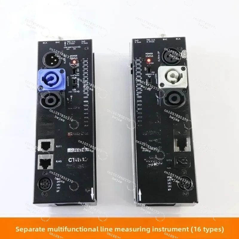 CT-88 detachable multi-function cable tester XLR signal cable tester HDM cable tester automatic audio side line
CT-88 detachable multi-function cable tester XLR signal cable tester HDM cable tester automatic audio side line