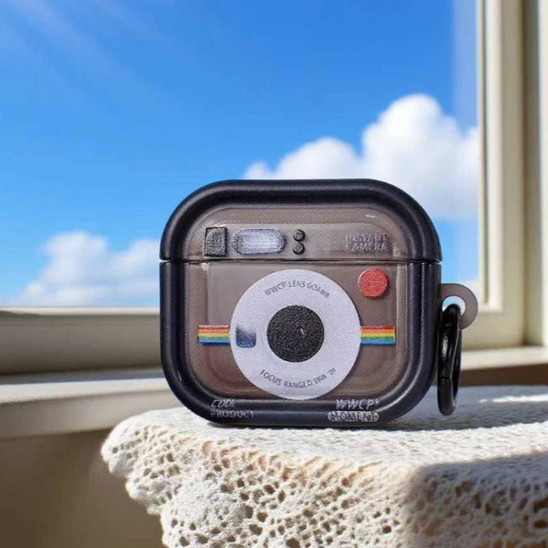 For Airpods 2 3 4 Pro 2 Pro3 Personality Creative Cute Cartoon Camera Pattern Earphone Case Protective Cover Funda Housing Sheet
For Airpods 2 3 4 Pro 2 Pro3 Personality Creative Cute Cartoon Camera Pattern Earphone Case Protective Cover Funda Housing Sheet