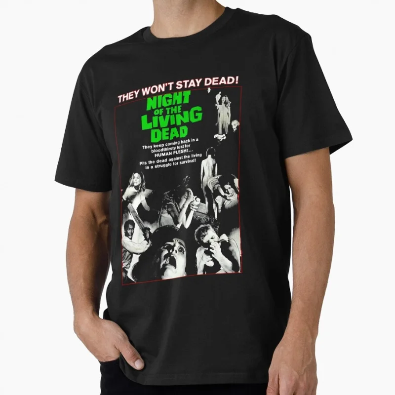 Retro Night Of The Living Dead Lucky Gift t shirt 0507 Men's 100% cotton O-Neck Short Sleeve Graphic clothes All size tee S-6XL
Retro Night Of The Living Dead Lucky Gift t shirt 0507 Men's 100% cotton O-Neck Short Sleeve Graphic clothes All size tee S-6XL