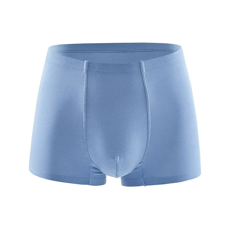 Men's Seamless Legs Trunk Modal Lightweight Elasticity Comfy Quick Drying Smoothy Cool Feeling Mid-Rise Bulge Pouch Boxer Shorts
Men's Seamless Legs Trunk Modal Lightweight Elasticity Comfy Quick Drying Smoothy Cool Feeling Mid-Rise Bulge Pouch Boxer Shorts