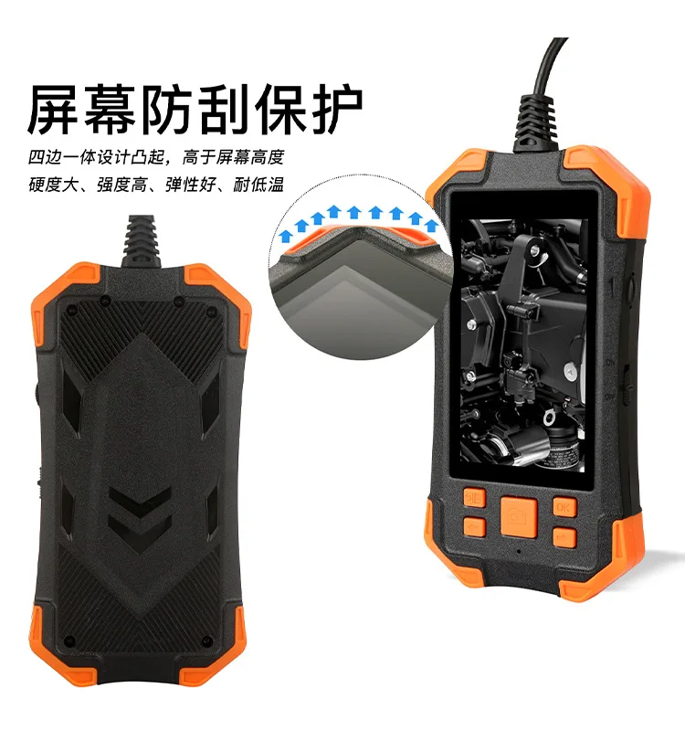 4.5Inch Screen 5.5mm 2MP 1080P Dual Lens Industrial Endoscope CMOS Borescope Inspection Otoscope Camera Digital Microscope
4.5Inch Screen 5.5mm 2MP 1080P Dual Lens Industrial Endoscope CMOS Borescope Inspection Otoscope Camera Digital Microscope