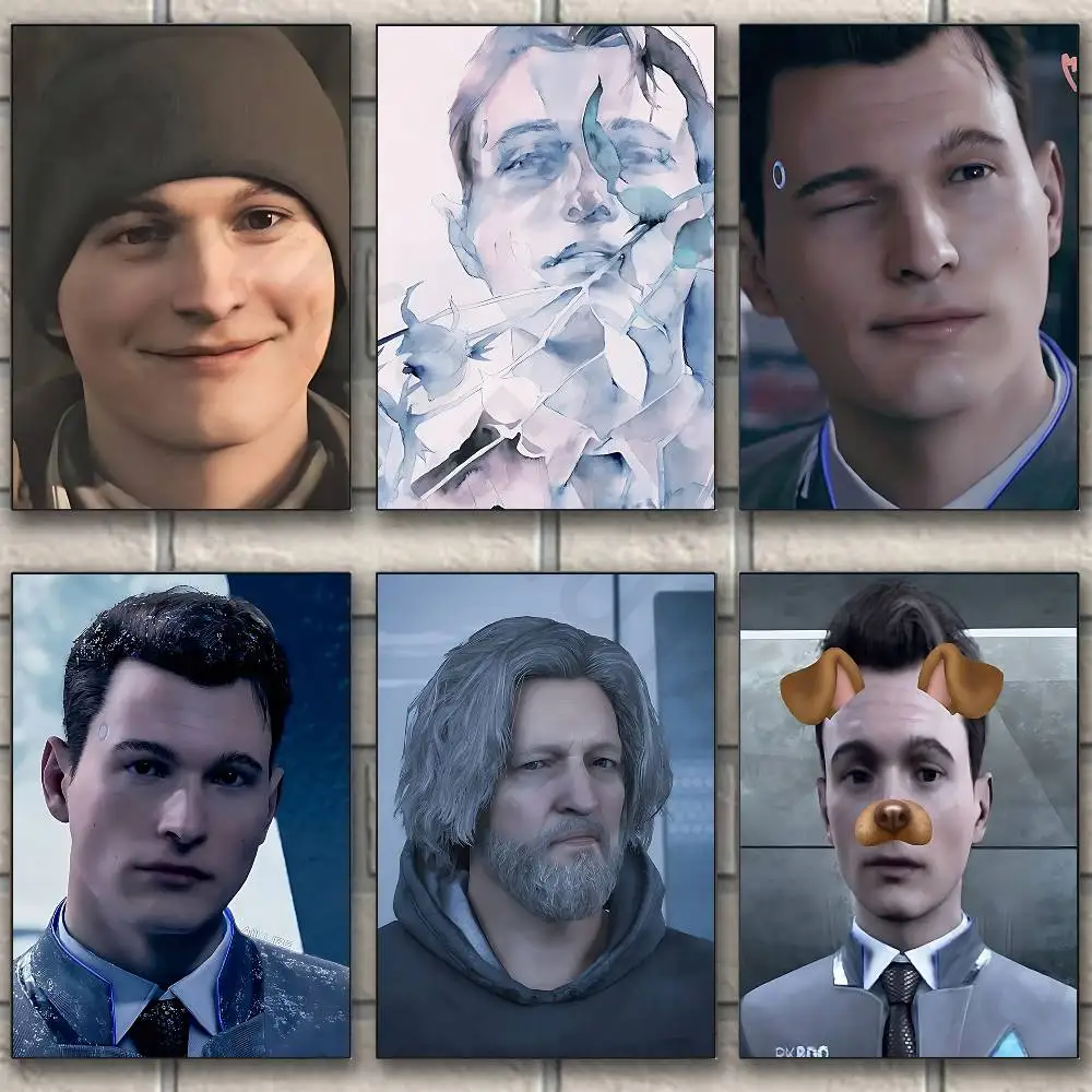 D-Detroit Become Human Game new group Poster HD home decor sticky wall waterproof home living room bar aesthetic decor
D-Detroit Become Human Game new group Poster HD home decor sticky wall waterproof home living room bar aesthetic decor