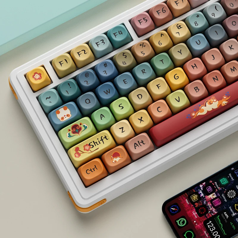 OQO Sublimation Keycap Round Dunhuang Red Panda Mechanical Keyboard Customization Private Customization
OQO Sublimation Keycap Round Dunhuang Red Panda Mechanical Keyboard Customization Private Customization
