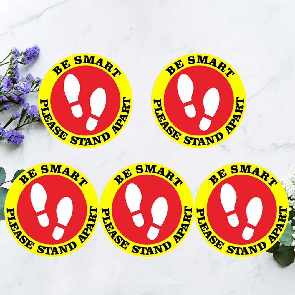 5 Sheets Epidemic Prevention Stickers Keeping Distance Decals School Applique Public Places
5 Sheets Epidemic Prevention Stickers Keeping Distance Decals School Applique Public Places
