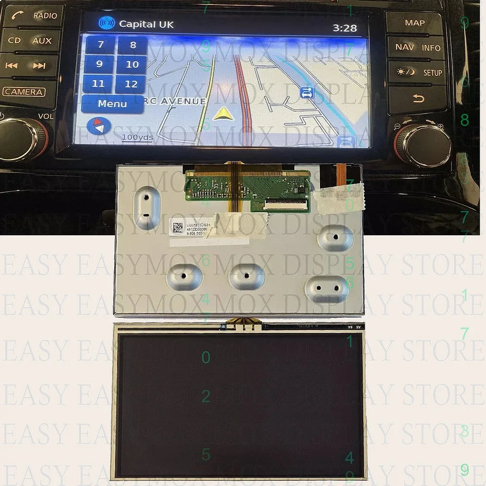 5.8" LCD Display For Nissan Micra 2014-2019 Head Unit Sat Nav Radio Stereo
5.8" LCD Display For Nissan Micra 2014-2019 Head Unit Sat Nav Radio Stereo