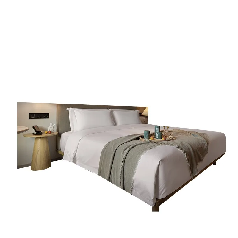 Furniture standard room full set of design solid wood furniture to create a model room hotel bed box bedside transformation
Furniture standard room full set of design solid wood furniture to create a model room hotel bed box bedside transformation