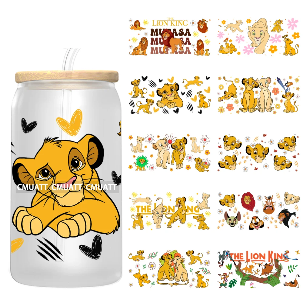 Cartoon Lion UV DTF Cup Wrap Transfer Stickers For 16oz Libbey Glass Beer Selfadhesive Waterproof Adhesive
Cartoon Lion UV DTF Cup Wrap Transfer Stickers For 16oz Libbey Glass Beer Selfadhesive Waterproof Adhesive