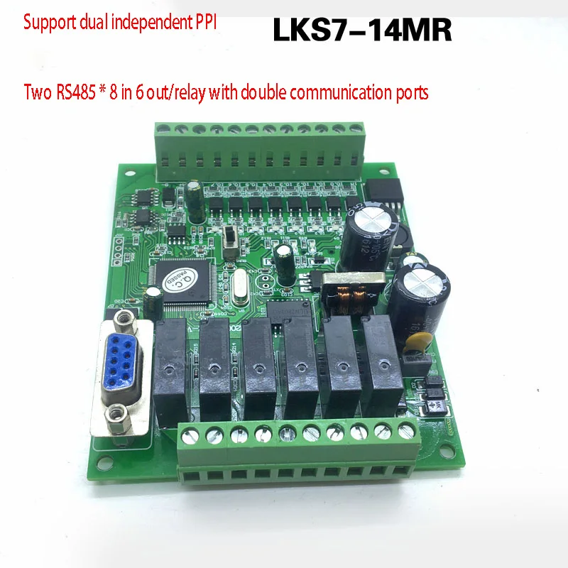 LKS7-14MR domestic PLC CPU222 controller PLC industrial control board is compatible with original software
LKS7-14MR domestic PLC CPU222 controller PLC industrial control board is compatible with original software