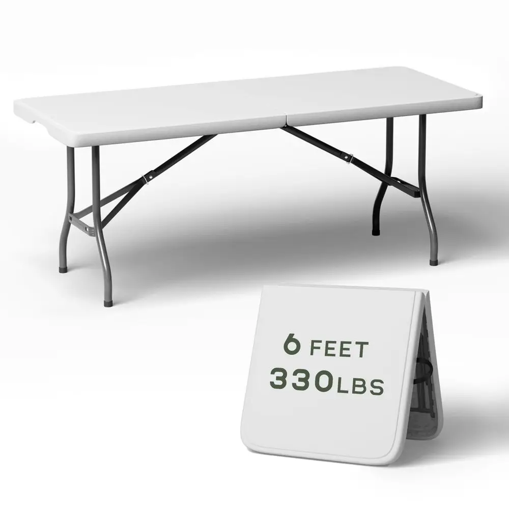 Foot Folding Table, Sturdy 330LBS Capacity, Reinforced Steel Legs, Foldable Design with Safety Lock, Portable Folding Table for
Foot Folding Table, Sturdy 330LBS Capacity, Reinforced Steel Legs, Foldable Design with Safety Lock, Portable Folding Table for