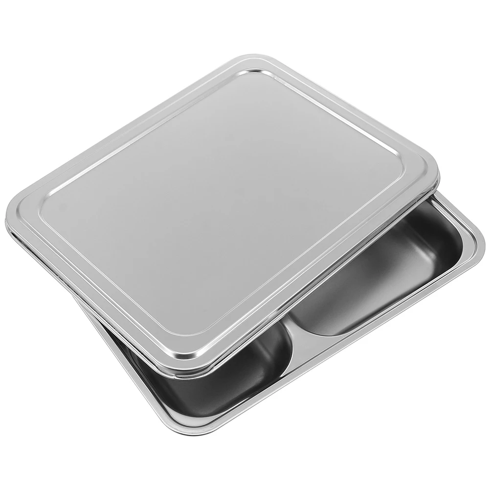 Stainless Steel Divided Serving Tray 4 Sections Food Tray Lunch Dish Plate Office Home Use Practical Kitchen Barware
Stainless Steel Divided Serving Tray 4 Sections Food Tray Lunch Dish Plate Office Home Use Practical Kitchen Barware