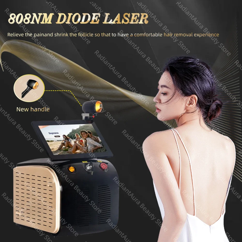 2025 Portable Professional 808nm Diode Laser Remove Hair Machine Skin Rejuvenation Painless Permanent Hair Removal Device
2025 Portable Professional 808nm Diode Laser Remove Hair Machine Skin Rejuvenation Painless Permanent Hair Removal Device