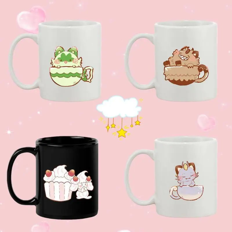 Ceramic Mug for Sprigatito Meowth Skitty Mareep Anime Cartoons Coffee Cup 330Ml School and Household Water Mug Birthday Gift
Ceramic Mug for Sprigatito Meowth Skitty Mareep Anime Cartoons Coffee Cup 330Ml School and Household Water Mug Birthday Gift