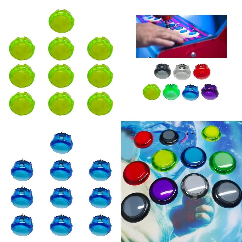 10Pcs Video Game Console Start Cion Switches Arcade Push Button Game Start Resetting Switches for Arcade Video Game
10Pcs Video Game Console Start Cion Switches Arcade Push Button Game Start Resetting Switches for Arcade Video Game