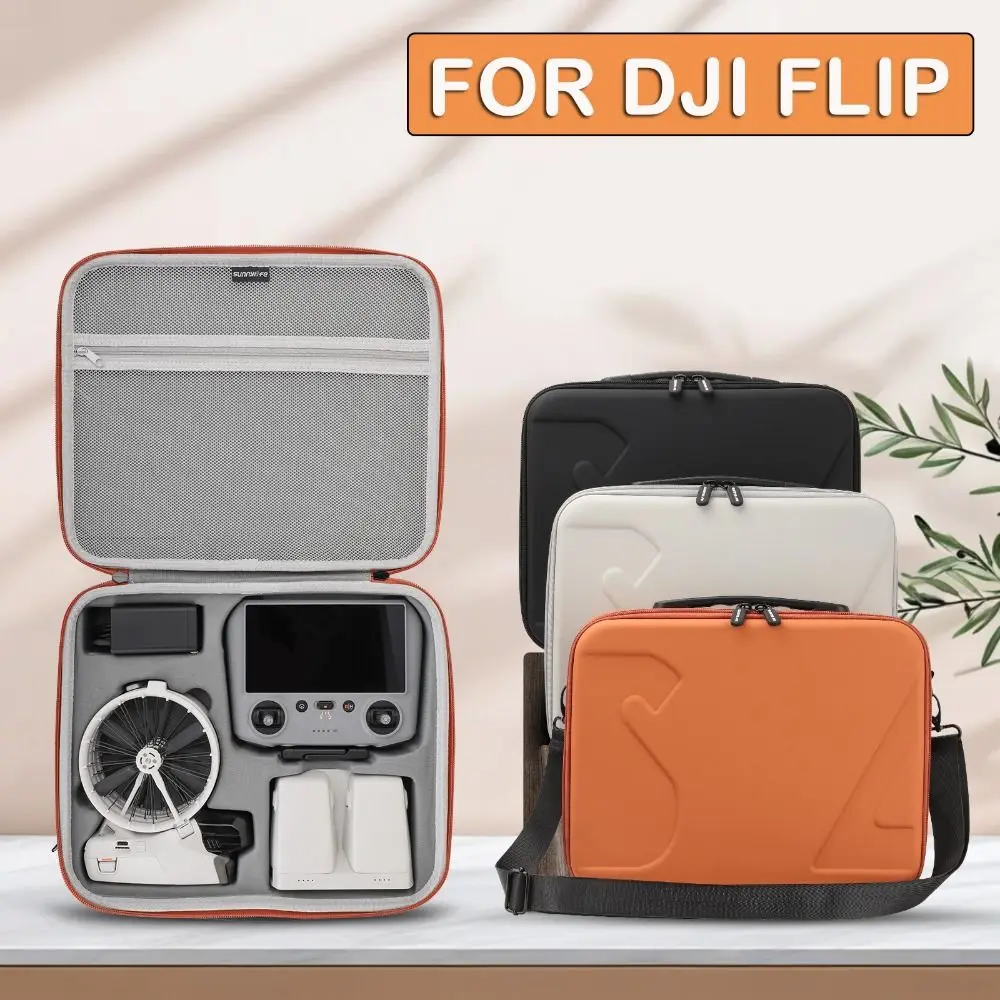 EVA Storage Bag Waterproof with Shoulder Strap Carrying Case Shockproof RC 2/N3 Remote Control Bag for DJI Flip
EVA Storage Bag Waterproof with Shoulder Strap Carrying Case Shockproof RC 2/N3 Remote Control Bag for DJI Flip
