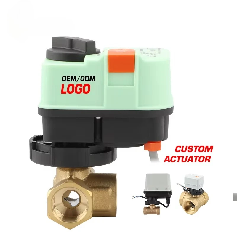 0-10v 3 Way Motorized Valve Actuator Electric DC0-10V 4-20mA Electric Drive Valve Actuator for Pipeline Water Flow Control
0-10v 3 Way Motorized Valve Actuator Electric DC0-10V 4-20mA Electric Drive Valve Actuator for Pipeline Water Flow Control