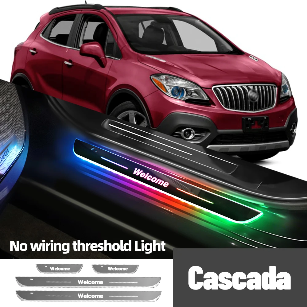 For Buick Cascada 2016-2019 2017 2018 Car Door Sill Light Customized Logo LED Welcome Threshold Pedal Lamp Accessories
For Buick Cascada 2016-2019 2017 2018 Car Door Sill Light Customized Logo LED Welcome Threshold Pedal Lamp Accessories