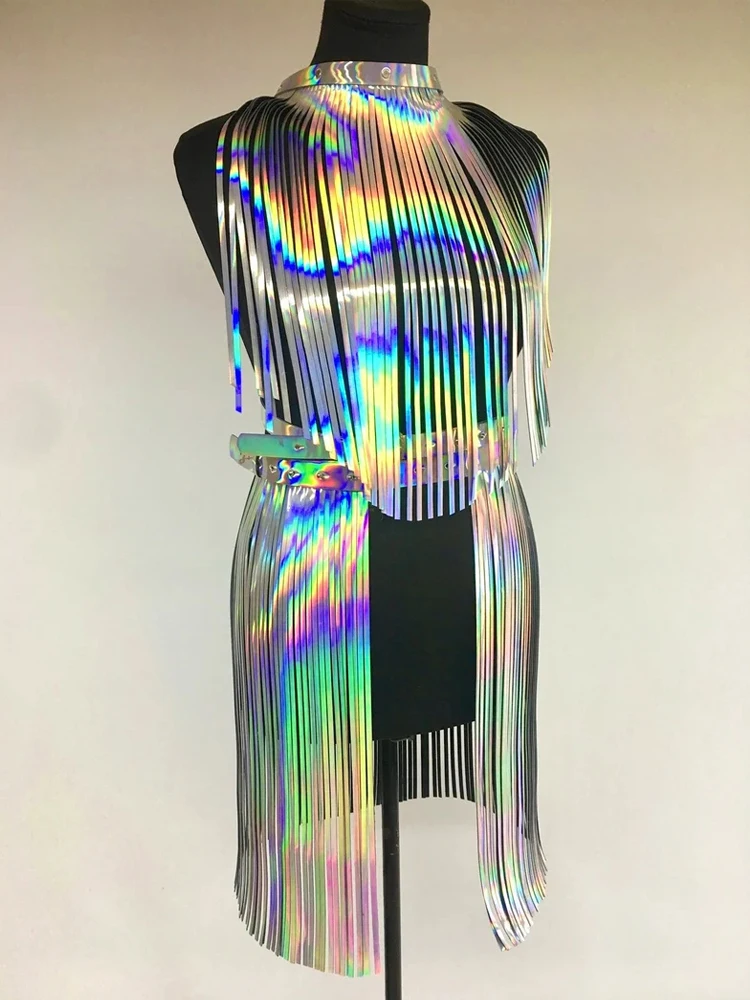 New Concert Shiny Tassel Reflective Dress Belt Sexy Adult Ladies Role Playing Leather Tassel Girl Group Stage Performance Set 
New Concert Shiny Tassel Reflective Dress Belt Sexy Adult Ladies Role Playing Leather Tassel Girl Group Stage Performance Set