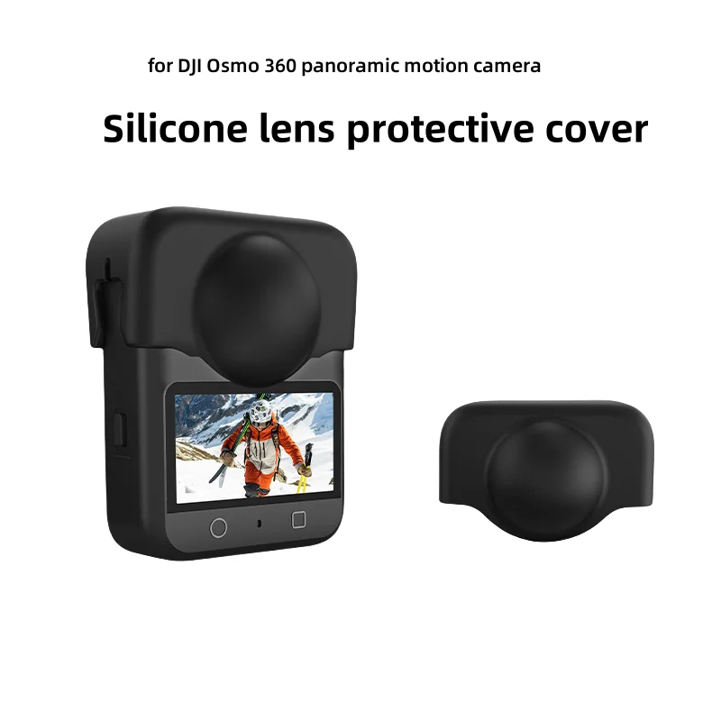 For DJI Osmo 360 Silicone Lens Protective Cover Panoramic Camera Lens Cap Anti-scratch Dustproof Case for DJI Osmo 360 Accessory
For DJI Osmo 360 Silicone Lens Protective Cover Panoramic Camera Lens Cap Anti-scratch Dustproof Case for DJI Osmo 360 Accessory