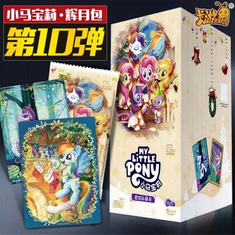 Kayou My Little Pony Cards Full Box Shining Moon Wave 5-10 Fun Shadow Wave Collectible Cards For Collectors
Kayou My Little Pony Cards Full Box Shining Moon Wave 5-10 Fun Shadow Wave Collectible Cards For Collectors