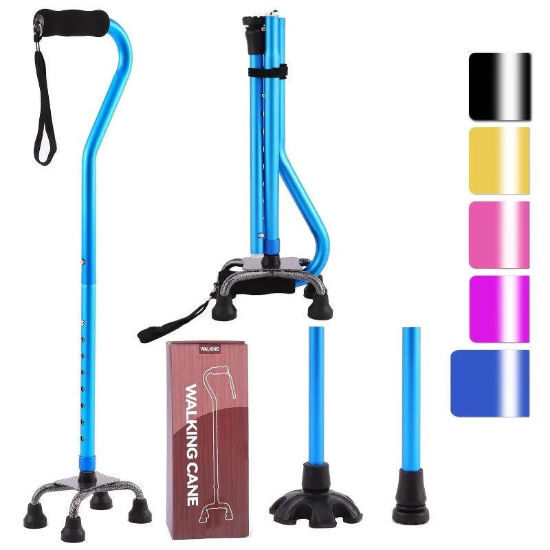 Walking Cane for Elderly People Four-legged Non-slip Crutch Senior Fall-prevention Aid Rehabilitation Walking Assistant Seniors
Walking Cane for Elderly People Four-legged Non-slip Crutch Senior Fall-prevention Aid Rehabilitation Walking Assistant Seniors