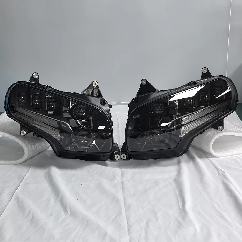 LED Headlight For Honda GL1800 Goldwing 1800 2001-2017 F6B F6C Gold Wing Bagger Lamp w/ DRL Motorcycle Light Assembly E24 DOT
LED Headlight For Honda GL1800 Goldwing 1800 2001-2017 F6B F6C Gold Wing Bagger Lamp w/ DRL Motorcycle Light Assembly E24 DOT