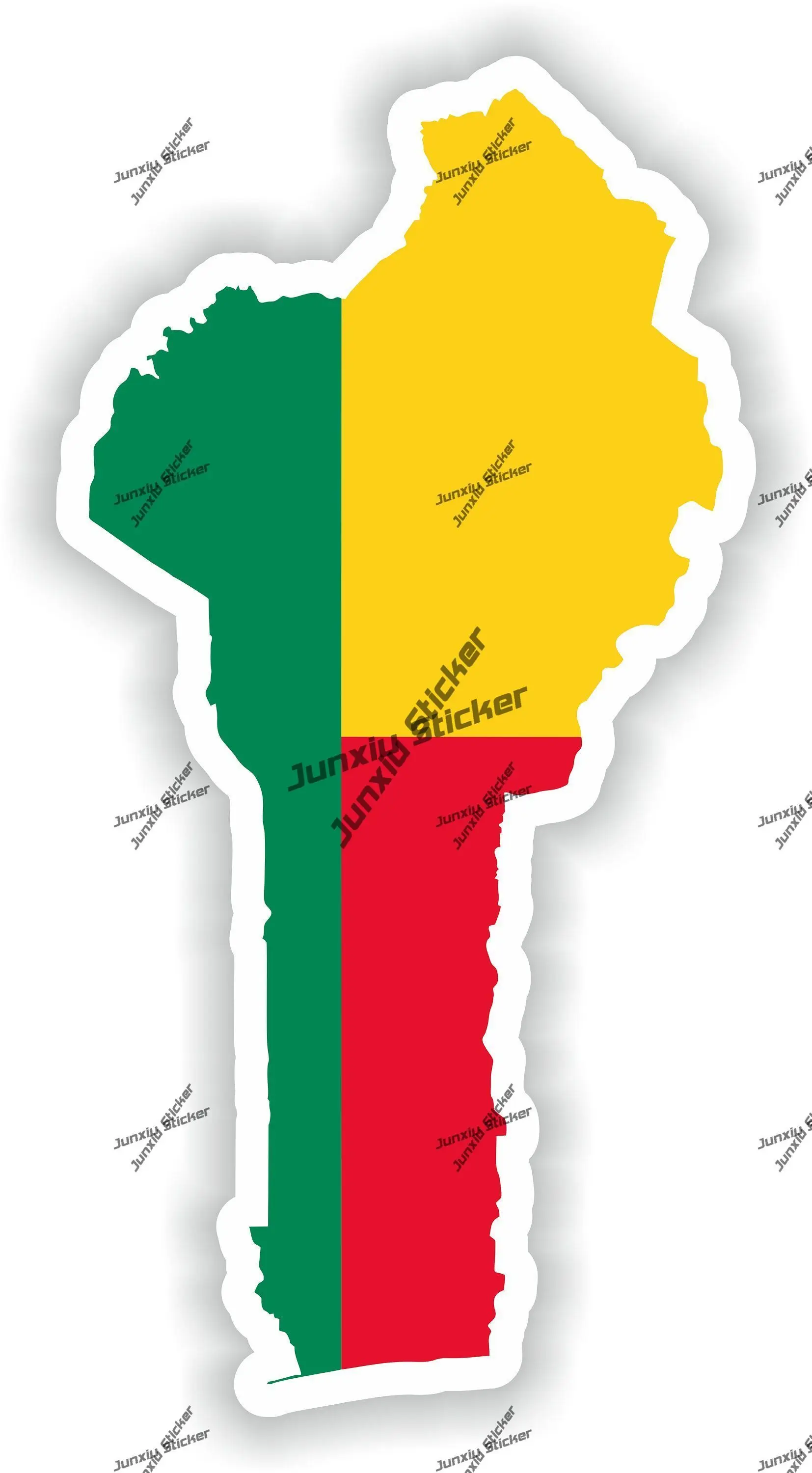 Benin Outline Flag Silhouette Sticker for SUV Laptop Book Fridge Guitar Motorcycle Helmet ToolBox Door PC Boat Bike Bumper
Benin Outline Flag Silhouette Sticker for SUV Laptop Book Fridge Guitar Motorcycle Helmet ToolBox Door PC Boat Bike Bumper