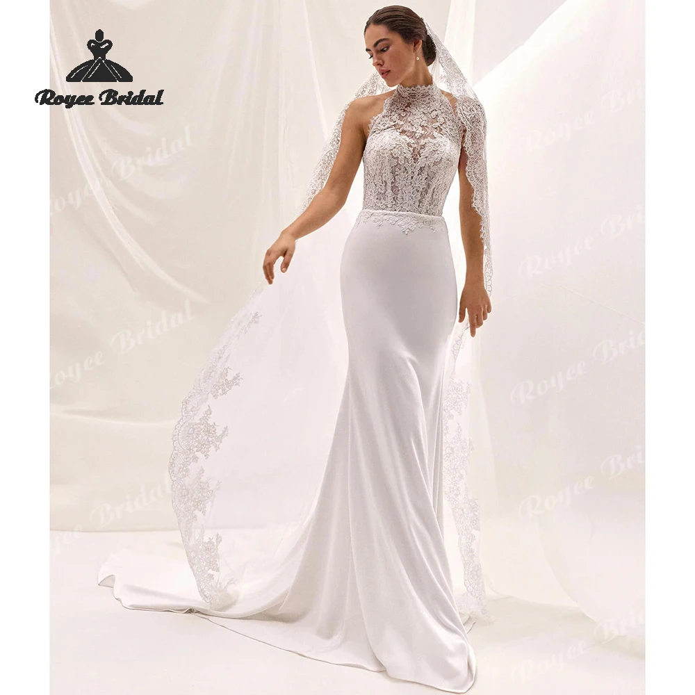 Halter Open Back A Line Wedding Dresses 2026 Detachable Overskirt Plus Size Beach Bridal Gown Customized vestido de novia
Halter Open Back A Line Wedding Dresses 2026 Detachable Overskirt Plus Size Beach Bridal Gown Customized vestido de novia