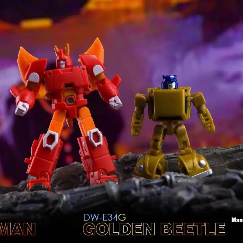 New In Stock Transformation Dr.Wu DW-E34G DW-E35G Golden Beetle Mini Action Figure Movie Collector WASP Model Boys Toy Gifts
New In Stock Transformation Dr.Wu DW-E34G DW-E35G Golden Beetle Mini Action Figure Movie Collector WASP Model Boys Toy Gifts