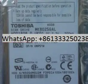 1.8" HDD CE/ZIF 80GB MK8025GAL 80GB A1237