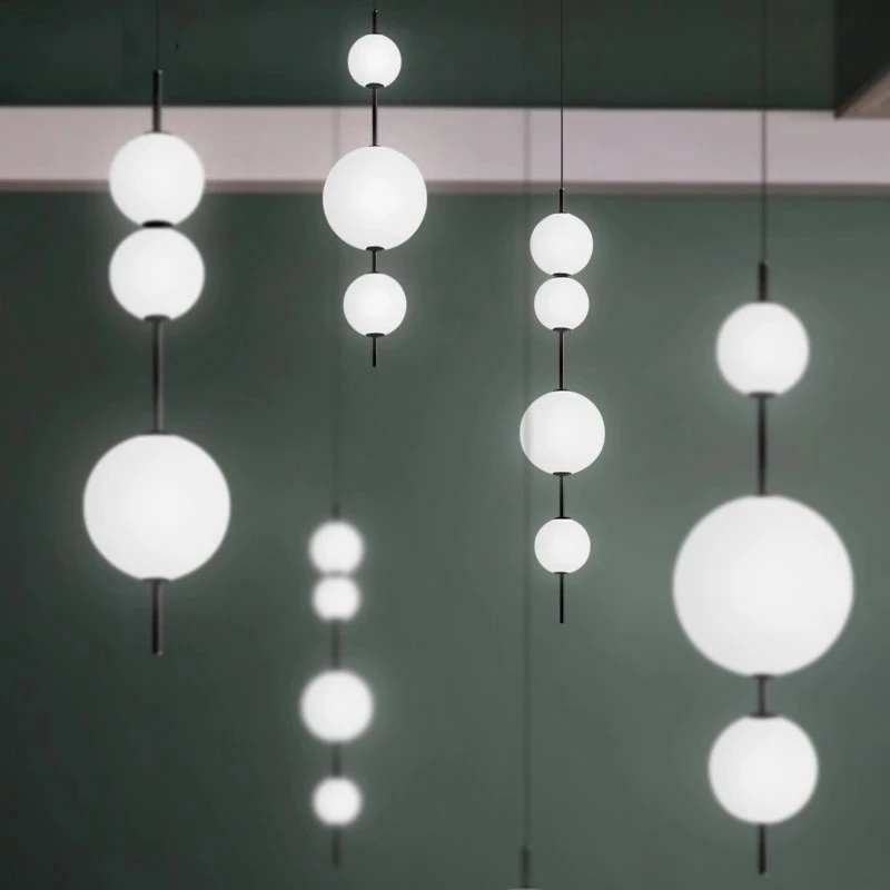 Nordic modern simple restaurant, living room, stair light, bar bar, modern personalized creative glass chandelier
Nordic modern simple restaurant, living room, stair light, bar bar, modern personalized creative glass chandelier