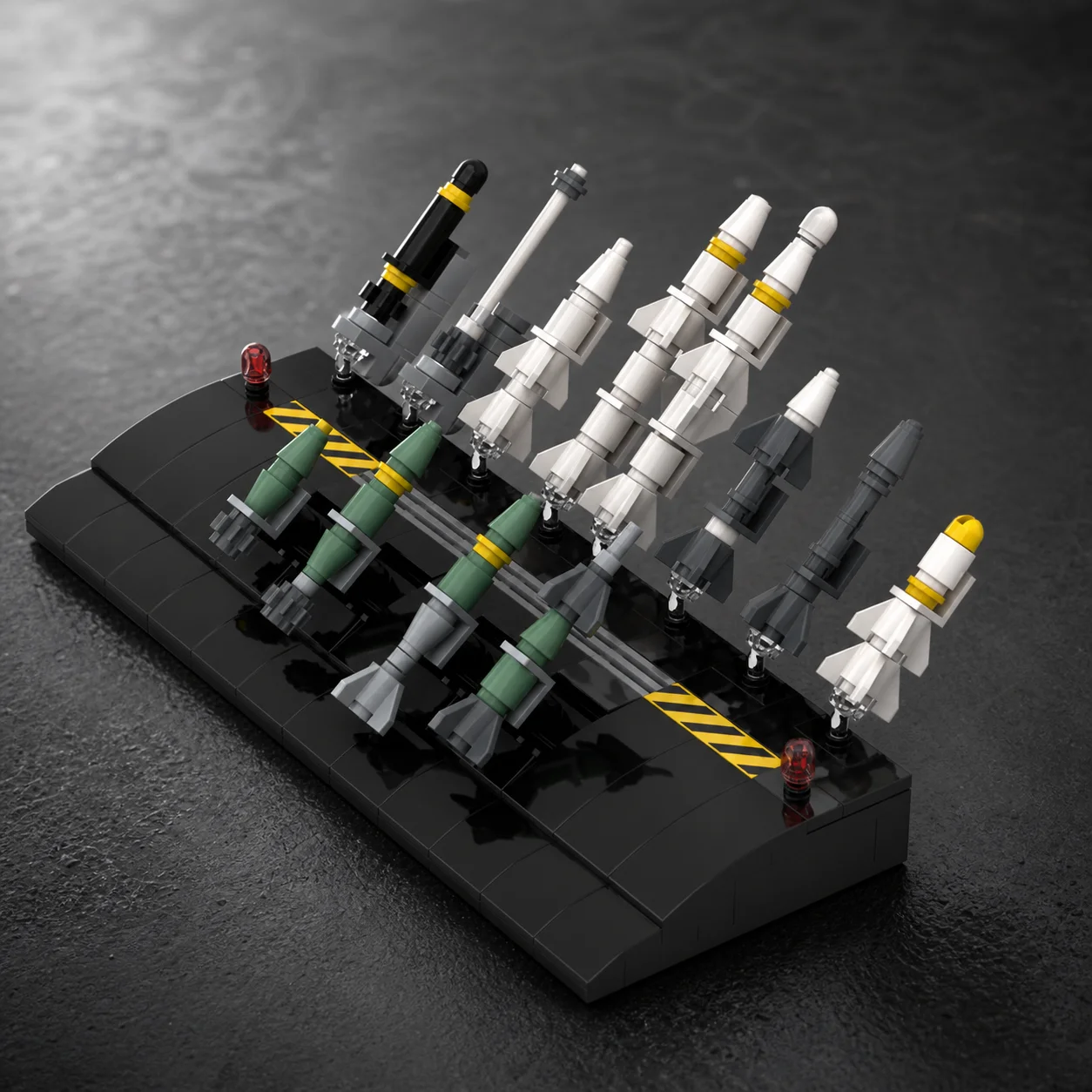 MOC Military Missile Series Display Base Bricks Rocket Model DIY Assembly Set Tactical Weaponry Collection Adult Hobby Gift
MOC Military Missile Series Display Base Bricks Rocket Model DIY Assembly Set Tactical Weaponry Collection Adult Hobby Gift
