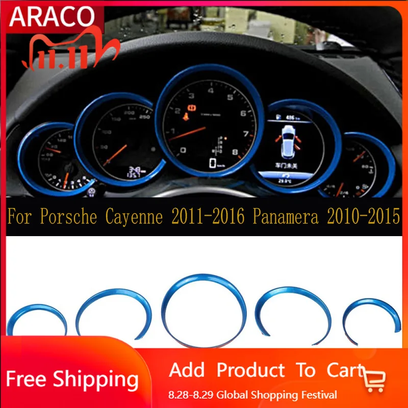 Interior Stickers For Porsche Cayenne 2011-2016 For Porsche Panamera 2010-2015 High Quality ABS Dashboard Console Decorative Rin
Interior Stickers For Porsche Cayenne 2011-2016 For Porsche Panamera 2010-2015 High Quality ABS Dashboard Console Decorative Rin