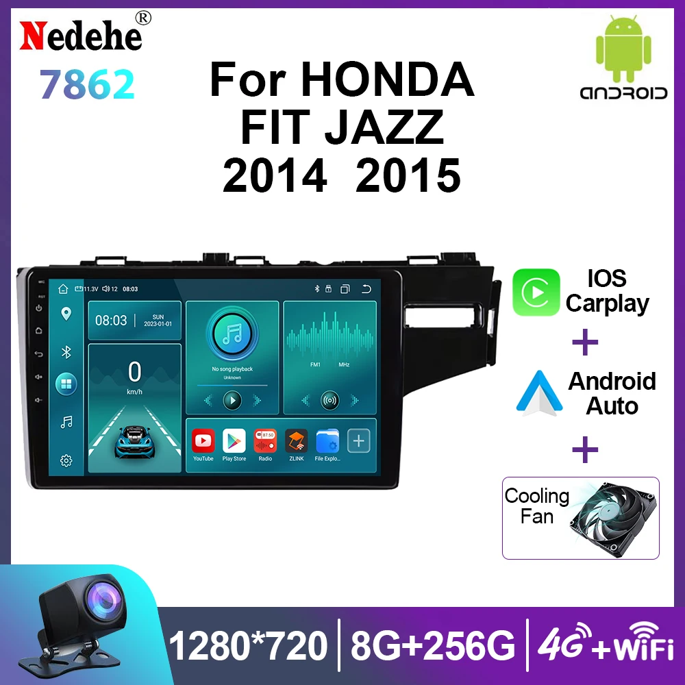 Автомобильный радиоприемник Android 14, для HONDA FIT JAZZ 2014-2020, мультимедийный видеоплеер, Carplay, авто стереонавигация, GPS, WIFI, головное устройство DSP
Автомобильный радиоприемник Android 14, для HONDA FIT JAZZ 2014-2020, мультимедийный видеоплеер, Carplay, авто стереонавигация, GPS, WIFI, головное устройство DSP