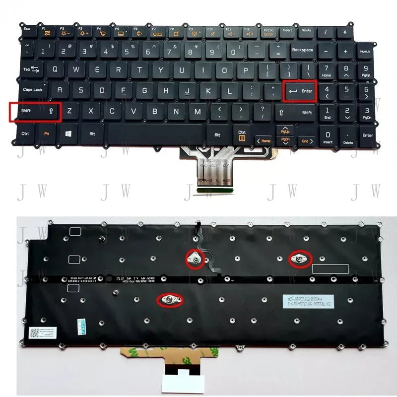 DDW for LG Gram 15Z990 15ZB990 15ZD990 17Z990 17ZB990 17ZD990 US Keyboard Backlit
DDW for LG Gram 15Z990 15ZB990 15ZD990 17Z990 17ZB990 17ZD990 US Keyboard Backlit