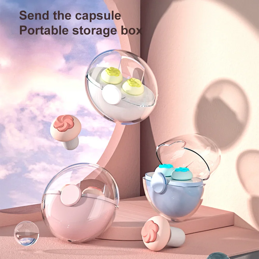 Sleeping Earplug Soundproof For Sleep Ear Plug Noise Reduction Silicone Earplugs Tapones Oido Sort Rebound Anti Snore Protection
Sleeping Earplug Soundproof For Sleep Ear Plug Noise Reduction Silicone Earplugs Tapones Oido Sort Rebound Anti Snore Protection