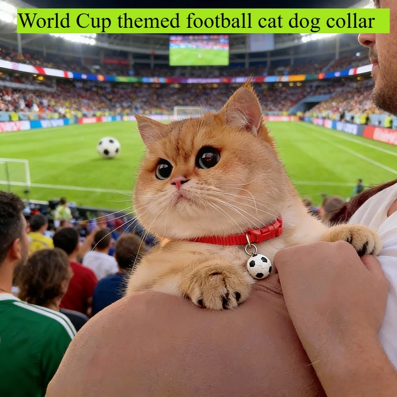 Cat Collar Football Small Dog Necklace Adjustable Cats Collars Accessories Pet Supplies Accessories
Cat Collar Football Small Dog Necklace Adjustable Cats Collars Accessories Pet Supplies Accessories