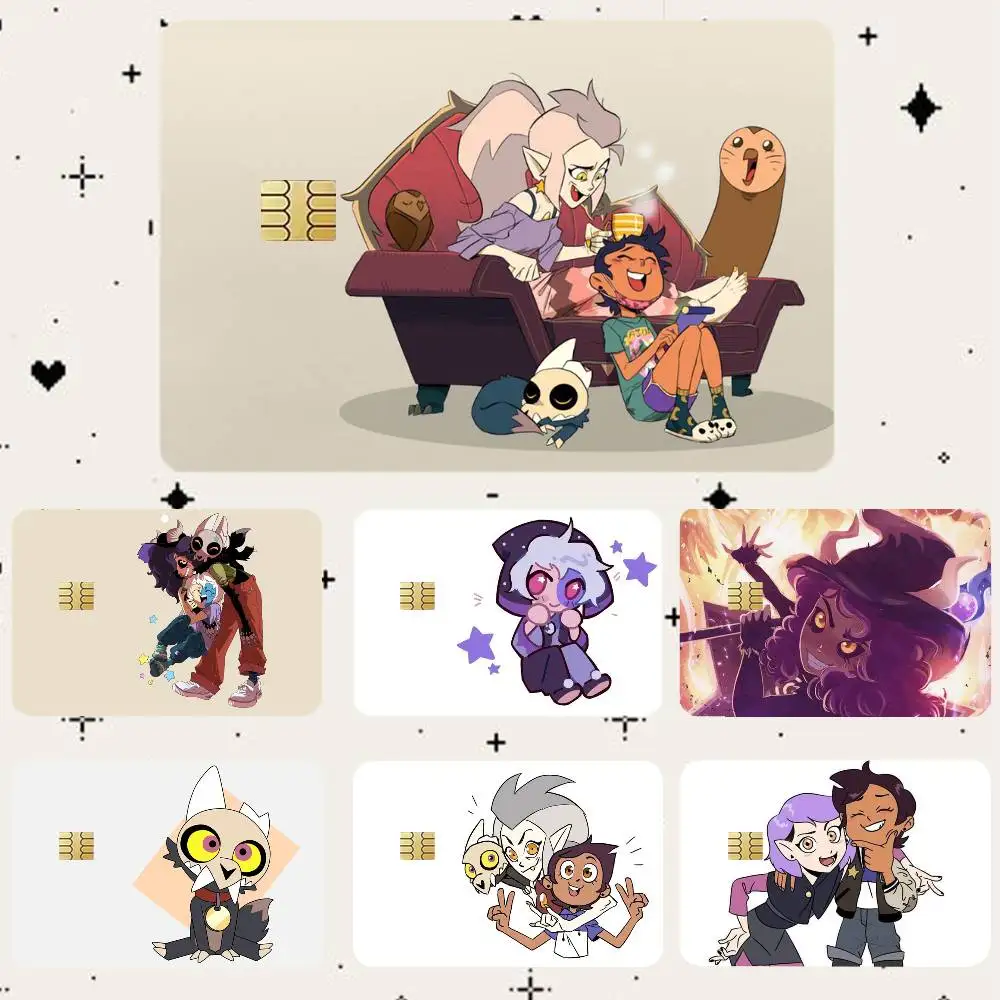 T-The Owl House HD Waterproof Card Skins Protective Stickers for Credit Bank Game Cards
T-The Owl House HD Waterproof Card Skins Protective Stickers for Credit Bank Game Cards