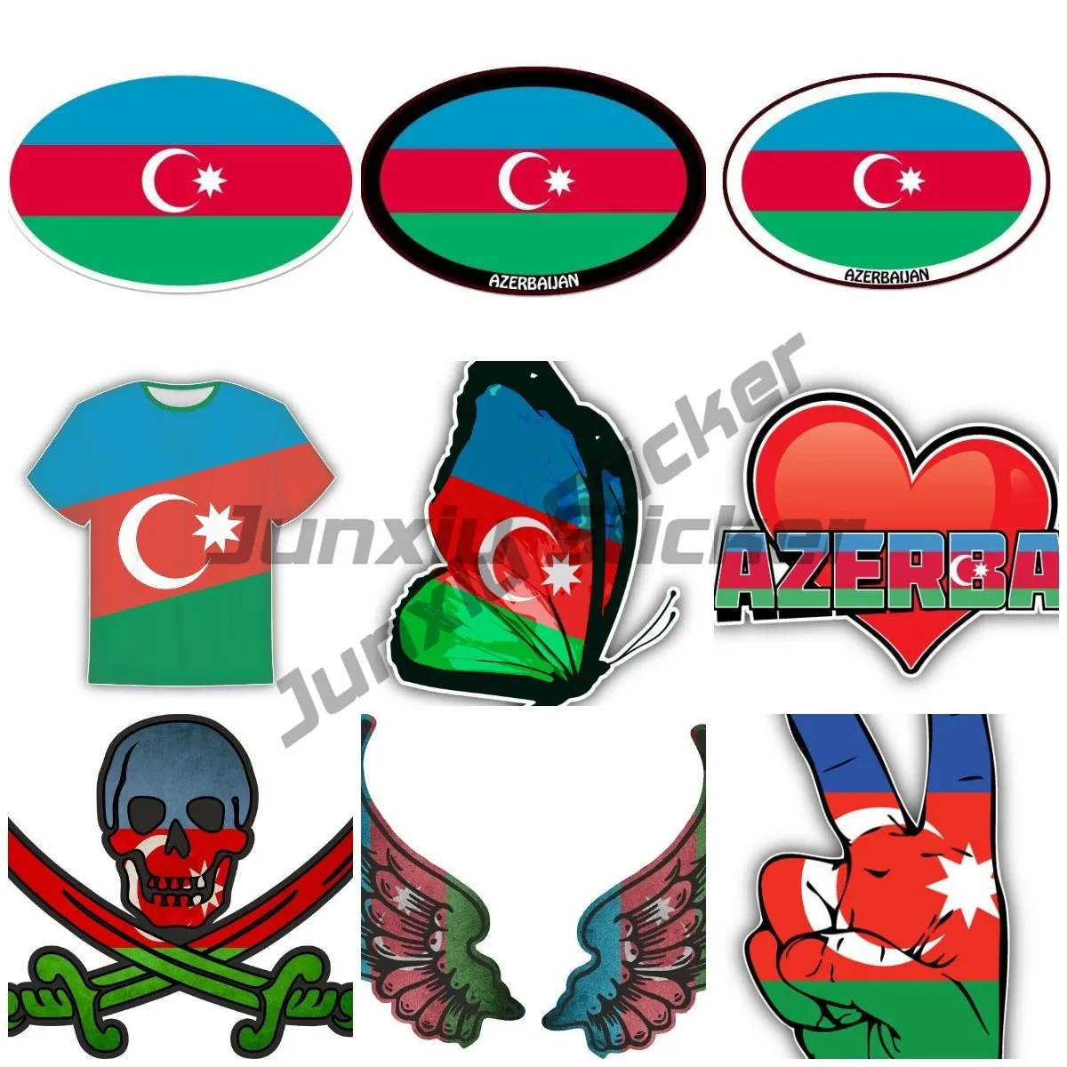 AZ Love Azerbaijan National Flag Emblem Emblem National Code Sticker Accessories Vehicle Body Bicycle Vinyl Waterproof CarSticke
AZ Love Azerbaijan National Flag Emblem Emblem National Code Sticker Accessories Vehicle Body Bicycle Vinyl Waterproof CarSticke